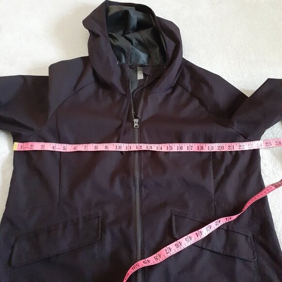 Reitmans Hyba Women's Size XXL Dark Purple Long Zipper Lightweight Jacket - Picture 12 of 15